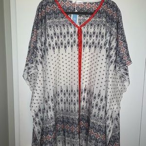 Boho beach cover up